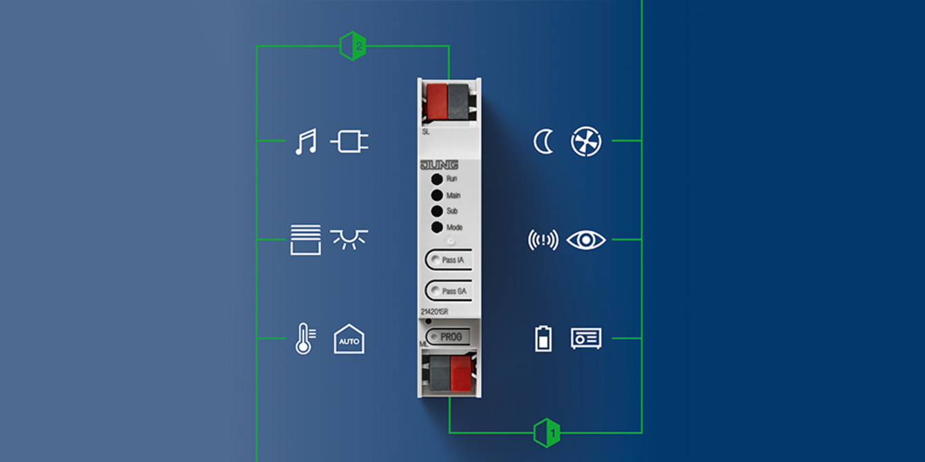 KNX Bereichs- und Linienkoppler bei Matthias Krell Kälteanlagenbauer- u. Elektroinstallateurmeister in Grömitz